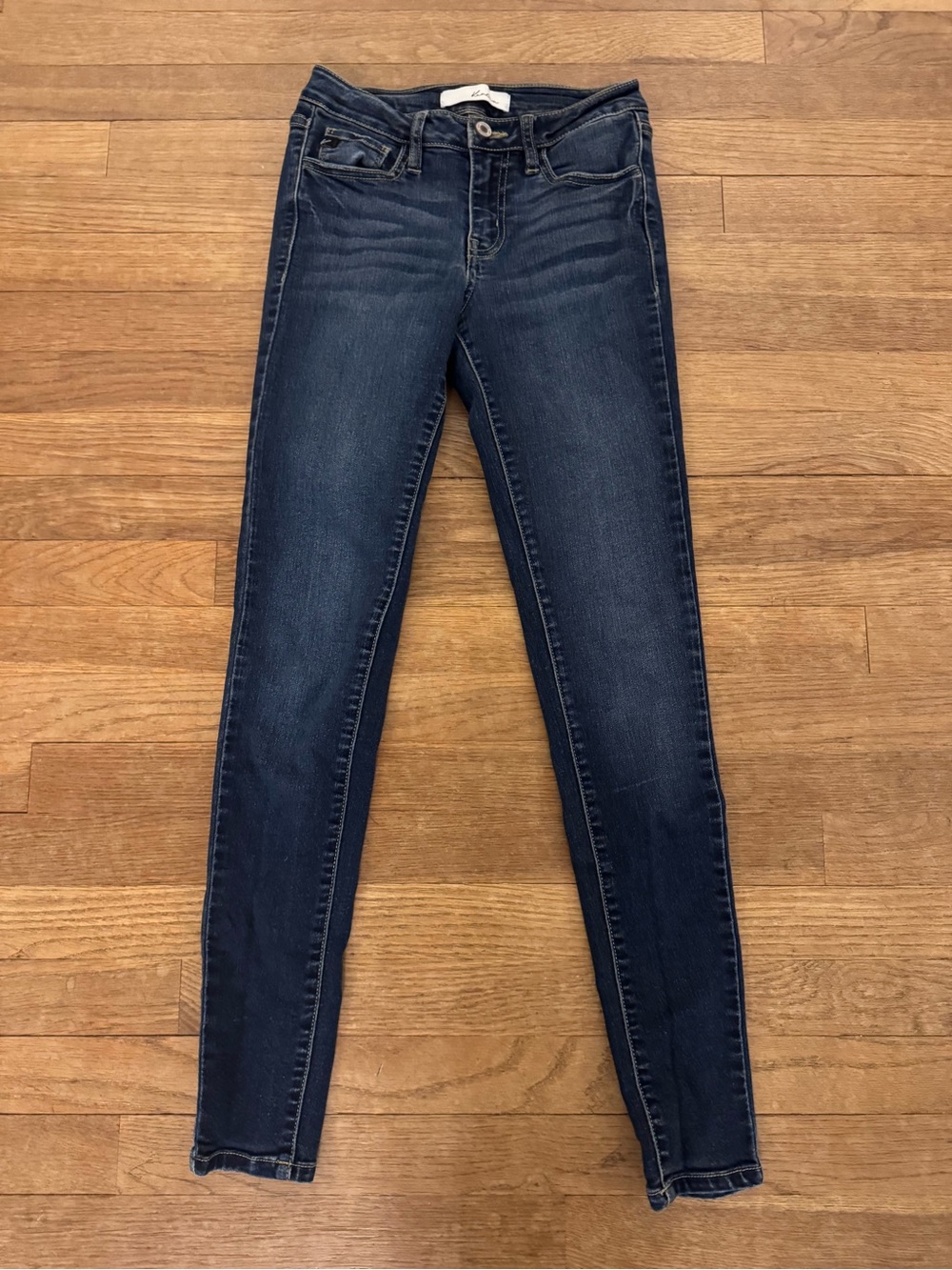 KanCan Women's Dark Wash Skinny Jeans - Size 24
 b84